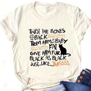 Hocus Pocus Sanderson Sisters Spell T-Shirt Halloween